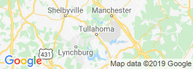 Tullahoma map